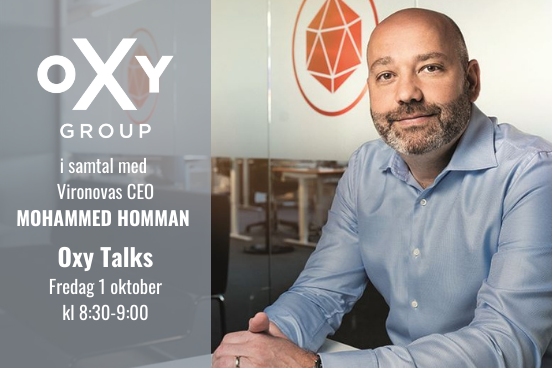 Oxy Talks 1 oktober Mohammed Homman